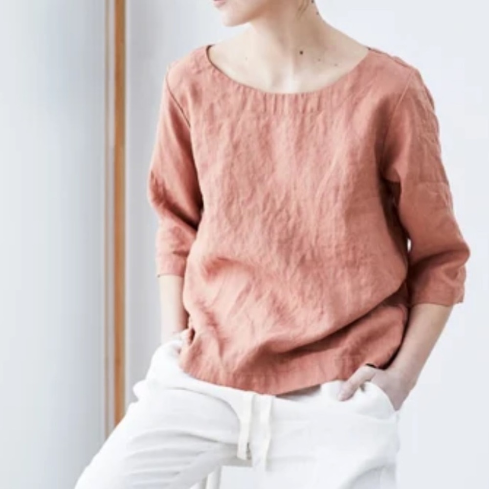 Not Perfect Linen January Top